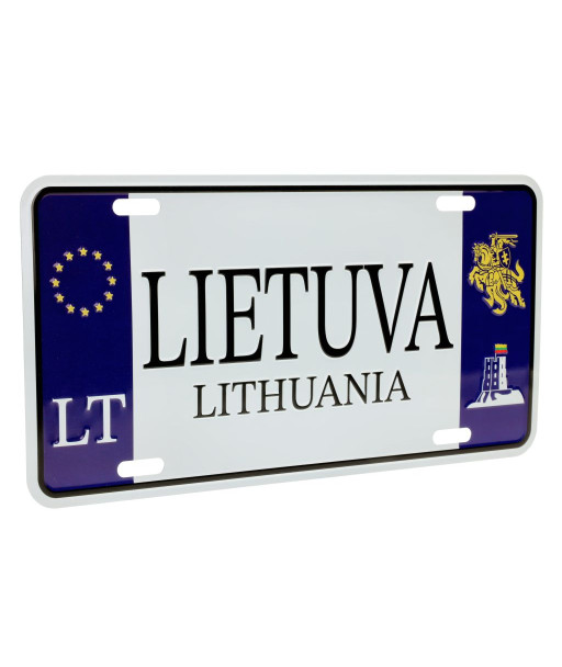 Suvenyrinis automobilio numerio ženklas Lietuva